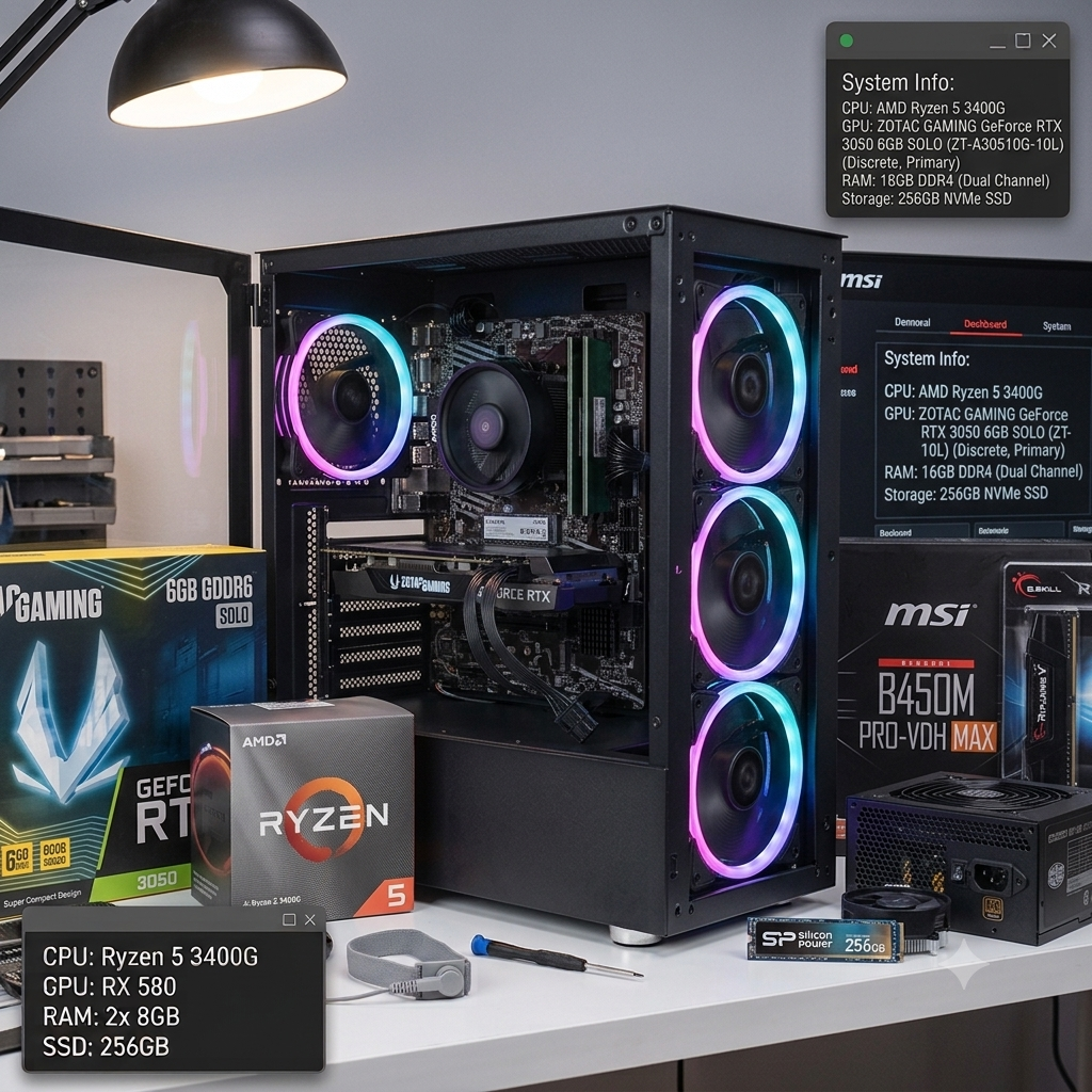 Pack RTX 3050
