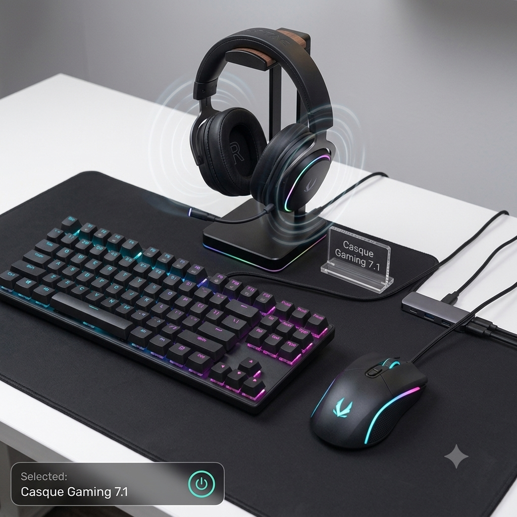 Casque Gaming 7.1
