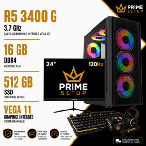 Setup Complet PC Gamer Ryzen 5 3400G